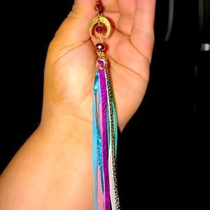 Tangled nest earrings